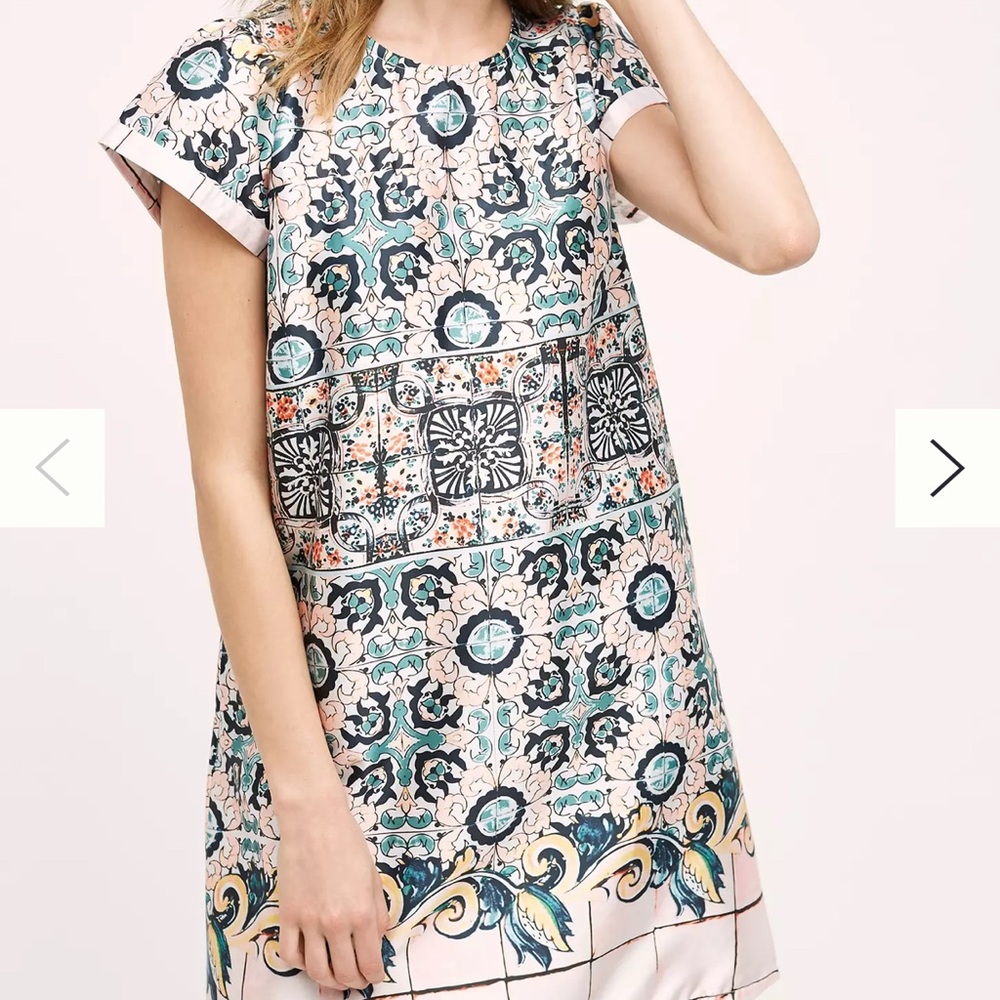 Traffic People x Anthropologie Fiona Swing Tunic Sz M